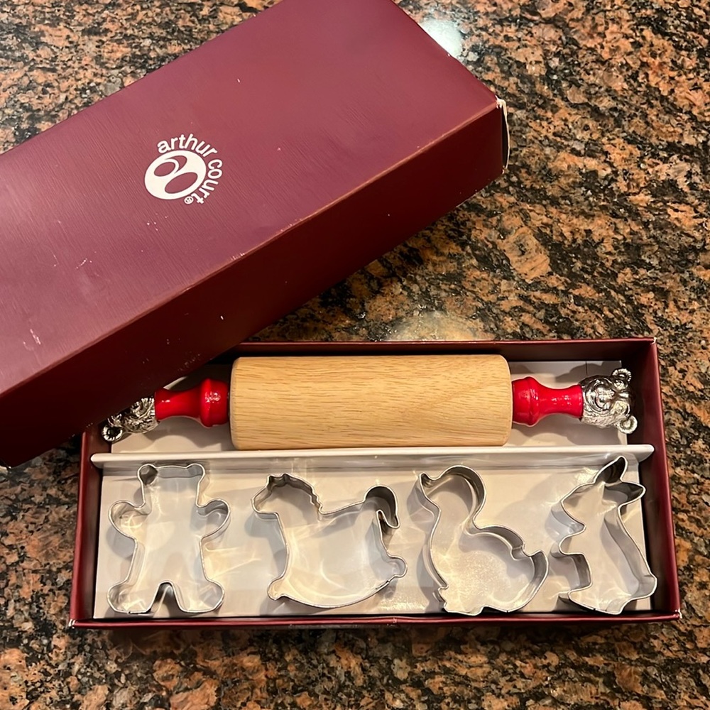 Arthur Court Kids Animal Cookie Cutter Set (2004) - RARE